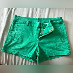 Ana Green Twill Shorts